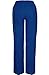 MedPro Women's Solid Medical Scrub Set Mock Wrap Top and Cargo Pants Royal Blue M
