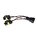 Michigan Motorsports 9005 9006 Universal fit 2-Way Splitter Wires for The Headlight Head lamp retrofit 12