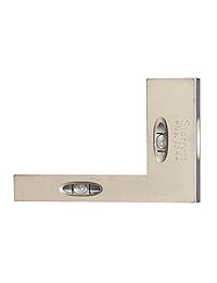 Starrett 134   Nivel de prueba de cruz y púa, 2.0 x 2.0 in (1.969 x 2.953 in)