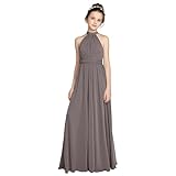 TAISHAN Chiffon Junior Bridesmaid Dress for Teens