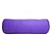 Incline Fit Round and Rectangle Supportive Yoga Bolster Filled with Cotton and Includes Machine Washable Cotton Cover and Cary Handle, Round, Plumthumb 4