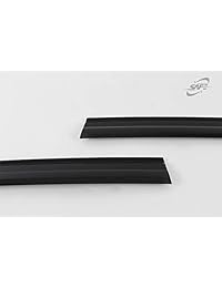 Seguro humo ventana visera sol lluvia rejilla de ventilación Set 4 piezas para 2016~2018 KIA Optima Out Channel Visor