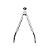 KitchenAid Silicone Tipped Stainless Steel Tongs, Black -
