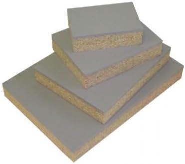 Speedball Red Baron Gray Linoleum Block: Mounted to 3/4" Particle Board, 6" x 8"