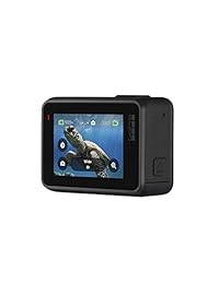 GoPro HERO7 Black - Cámara de acción digital a prueba de agua con pantalla táctil Vídeo 4K HD 12MP Fotos con 50 tarjetas de regalo como un marcador