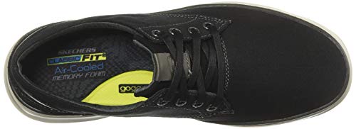 skechers men's moreno canvas oxford