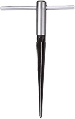 LiChiLan Cutting Tool, 3-13mm Bridge Pin Hole Hand Held Reamer T Handle Tapered 6 Fluted Chamf