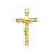 U7 Men 18K Gold Plated Crucifix Cross Lapel Stick Pin Tie Hat Bag Scarf Badge Brooch