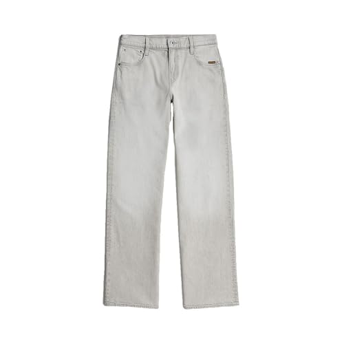 G-STAR Raw 5Pocket+ Judee Loose Women's Jeans, Color Grey (Beached Faded Dolomite Grey), Medium Color wash Depth, Size 29W / 28L