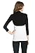 Fashion Secrets Women 3/4 Sleeve Rayon Bolero Shrug Cropped Cardigan Jacket
