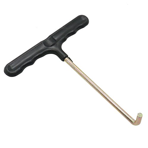 Buorsa 2 Pcs Spring Pull Tool Trampoline Spring Pull Tool T hook Tool - Thumbnail 2