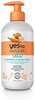 Yes To Carrots Naturals Baby Shampoo and Body Wash, 12 Fluid Ounce by Yes To Carrots