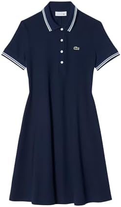 Lacoste Women's Stretch Mini Pique Wrap Dress, Black, 0 at Amazon Women's Clothing store Lacoste Women's Stretch Mini Pique Wrap Dress, Black, 0 at Amazon Women's Clothing store