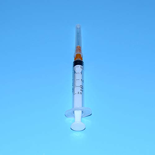 2 Disposable+Sterile+Syringe+Individually+Packaged