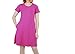 Modeway Women's Modal Short Sleeve Pockets T Shirt Dresses Loose Fit Long Tunic