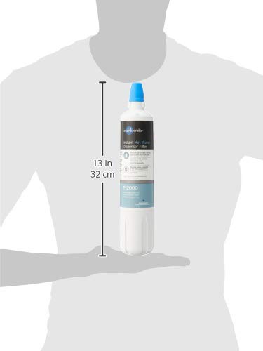 InSinkErator F-2000 Under Sink Water Filter Replacement Cartridge for INSINKERATOR Water Filtration System, VOCs and Lead Filter
