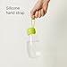 emoi BPA Free Water Bottle, 16oz/480ml Cute Water Bottle with Carrying Strap, Ideal for Kids Boys Girls Students Women Healthy Hydration-Green