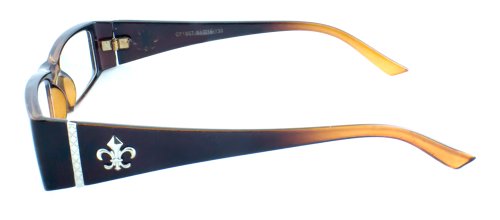 Newbee Fashion - IG Women's Glossy Clear Lens Fashion Glasses