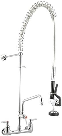 New Commercial Kitchen Restaurant Pre-Rinse Faucet Swivel with 12" Add-On Faucet