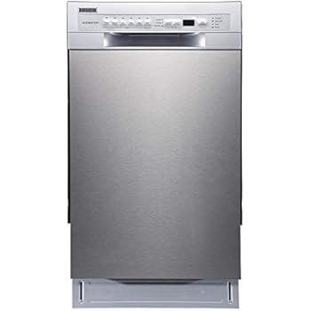 EdgeStar BIDW1802SS 18 Inch Wide 8 Place Setting Energy Star Rated Built-In Dishwasher