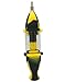 New Silicone Honey Straw Water Filtering - Yellow & Black (Single)