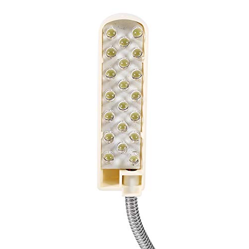 Nikou Sewing Machine Light - Gooseneck Arm Work Lamp LED Lighting with Magnetic Mounting Base for Sewing Machine Drill Presses Desks Music Stands Craft Workbenches Lathes Lamps (Size : #3 (20 LEDs)) - Thumbnail 2