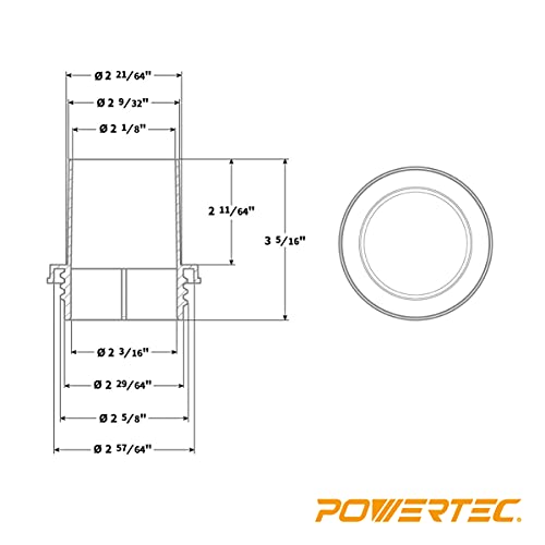 POWERTEC 70191 Screw End Quick Coupler for 2-1/2” Hose – Left-Hand Threaded photo 10