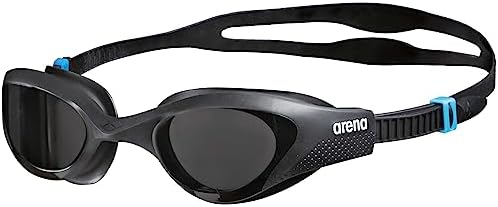 The One Gafas de Natación Unisex para Adultos, Gafas para Piscina con Lentes Anchas, con Protección UV y Tratamiento Antiempañamiento, Puente Nasal Autoajustable, Juntas Orbit-Proof