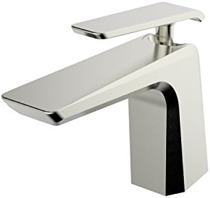 Ucore Single Handle Bathroom Faucet, Brushed Nickel