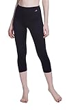 Women's Compression Capri's (Black - XS) - Body Slimming for Yoga, Hidden Pocket, Amazing Workout Pants