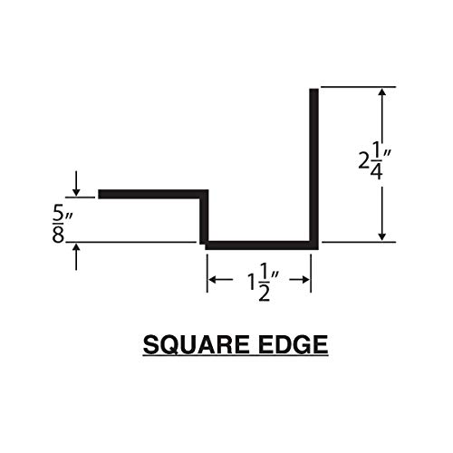 Concrete Countertop Square Edge Package - Z Counterform (Half Package) - Thumbnail 2