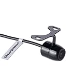 Car Front View Camera,Chuanganzhuo Universal High Definition CMOS Non-Mirror Image Waterproof Front View Camera,Without Distance Scale Line,16.5mm,Black