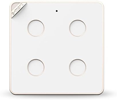 JIANCHANG smart Wireless Remote Light Switch JC-875 control Four lines light or devices,control panel and base with magnetic design easy to separate and adsorb