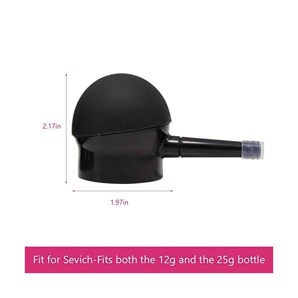 Sevich-Hair-Fibers-Spray-Pump-Applicator-for-12g25g-Bottle-Quickly-Tool Sevich Hair Fibers Spray Pump Applicator for 12g/25g Bottle Quickly Tool