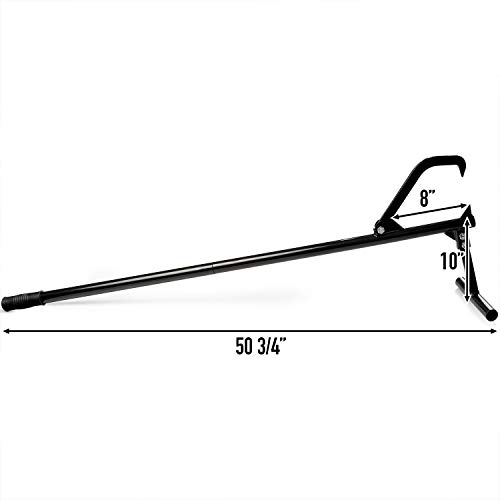 Biltek Steel Handled Timberjack - Log Roller Grabber Cant Hook and Cutting Jack (Cant Hook, Cant Dog, Log Jack, Log Stand, Log Peavey) - Thumbnail 7