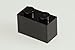 200x Lego Black 1x2 Bricks Super Pack