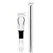 Mulberry Stone Cold Ice Wine Bottle Chiller 3-in1 Rapid Iceless Instant Signal Wine Chiller/Rod. Portable Wine Chiller Rod Cooler with Aerator and Pourer.