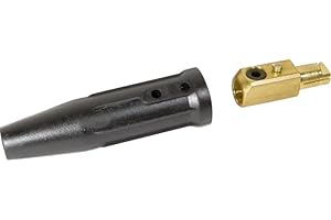 Powerweld Lenco Style Cable Connector Male End #1 - #4/0 LC40M