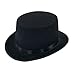 YIDAMY Kids Deluxe Black Magician Costume Top Hat