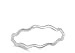 Thin Wave Eternity Stackable Ring New .925 Sterling Silver Thumb Band Sizes 3-10