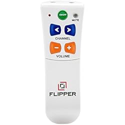 Flipper Big Button Remote for 2 Devices - Seniors