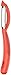 Kuhn Rikon Serrated Piranha "Swivel" Peeler 7.25" Red primary