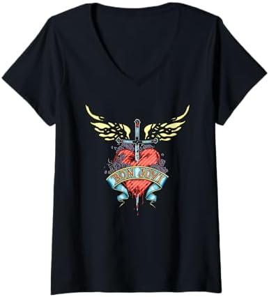 Amazon.com: Official Bon Jovi Livin' On A Prayer T-Shirt