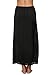 Avidlove Women Lingerie Slips Satin Snip-it Half Slip Lace Underskirt Long Black,XX-Large