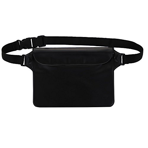 Waterproof Pouch Dry Bag Case / Sport Waterproof Case,Snowproof Pouch,for iPhone 6S Plus ,Samsung Galaxy and Accessories (Black(opaque))