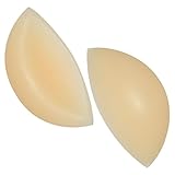 KISSBOBO Women's Bra Pads Inserts Push Up Silicone Bra Breast Enhancer(Beige)
