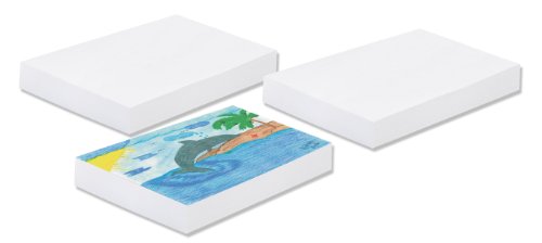 Pacon Newsprint Paper, 18"X24", White, 500 Sheets per Ream, 3 Reams per Carton