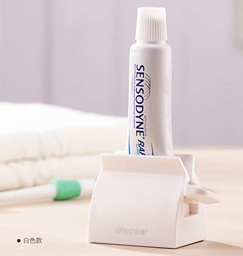 STORE-HOMER - Rolling Tube Squeezer Tooth Paste Squeezer Dispenser Multifunctional Bathroom Plastic Cream Tube Squeezing Dispenser