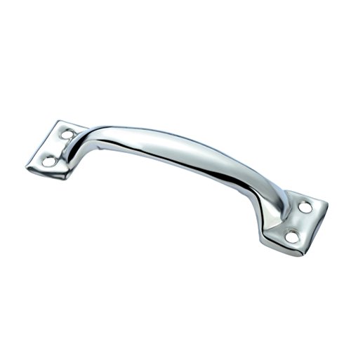 DayCount Pack of 20 Silver Tone Stainless Steel Pull Handles Grips Grab Handle Silver Utility Pull for Windows Doors (6-inch) - Thumbnail 3