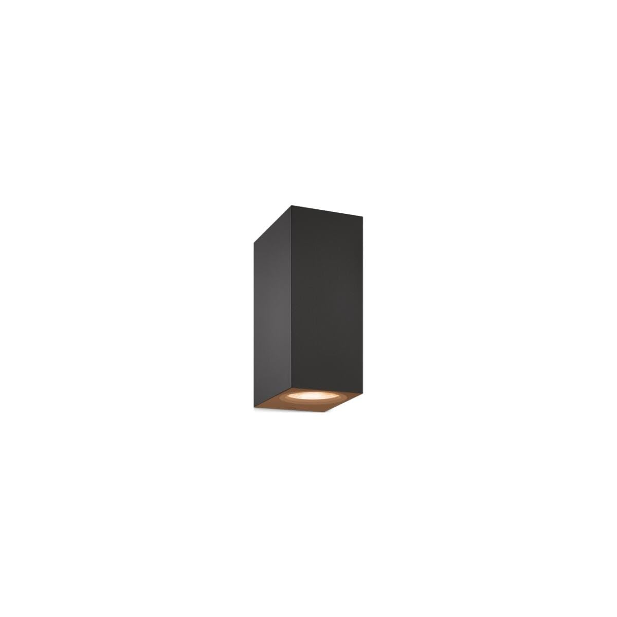 WiZ Colour Imageo Smart Connected WiFi Ceiling Light Spots 2 Pack [Black]. App Control for Indoor Home Lighting, Livingroom and Bedroom